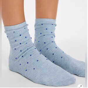 Free People NWT blue socks New with tag